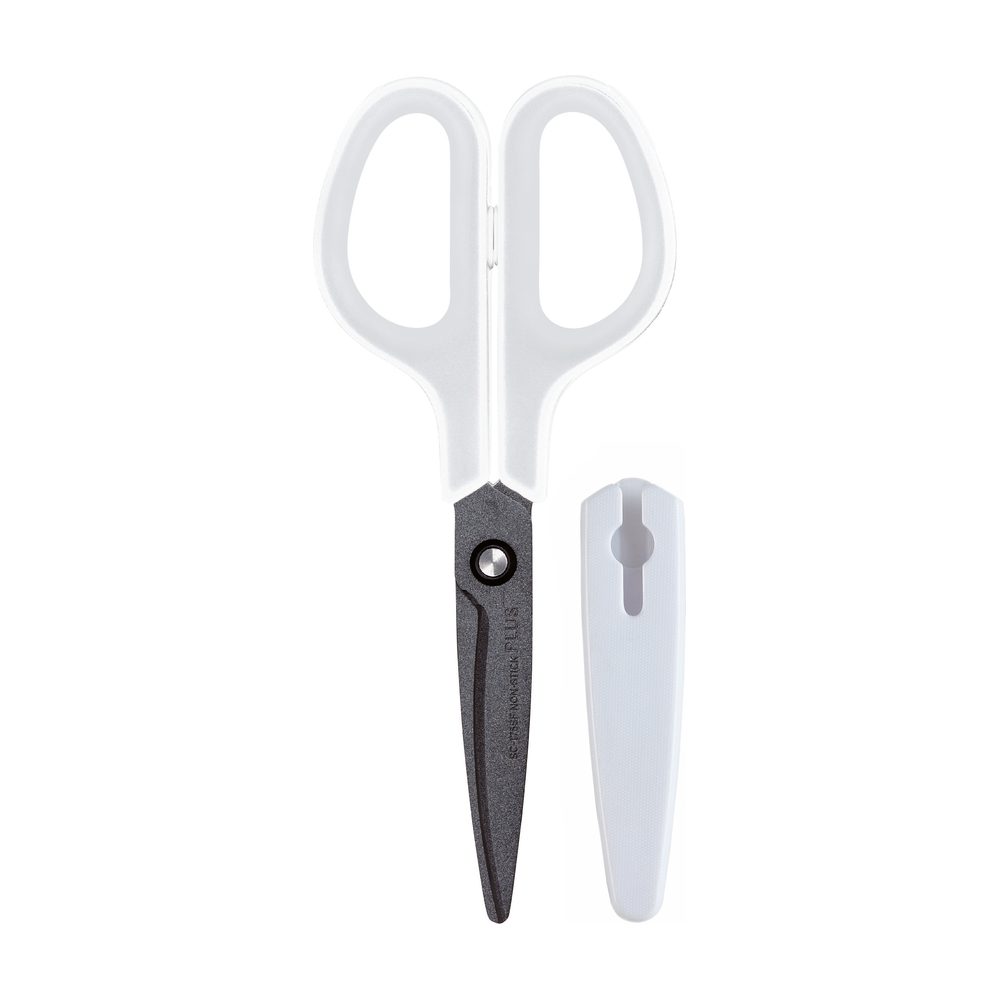 Forbici PLUS Curved Blade Scissors Extra bianco grigio SC-175SF