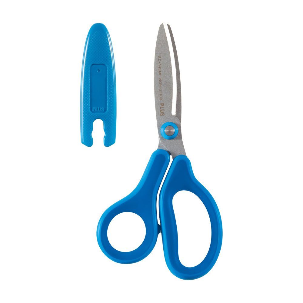 Forbici PLUS Curved Blade Scissors Kids blu SC-145MF