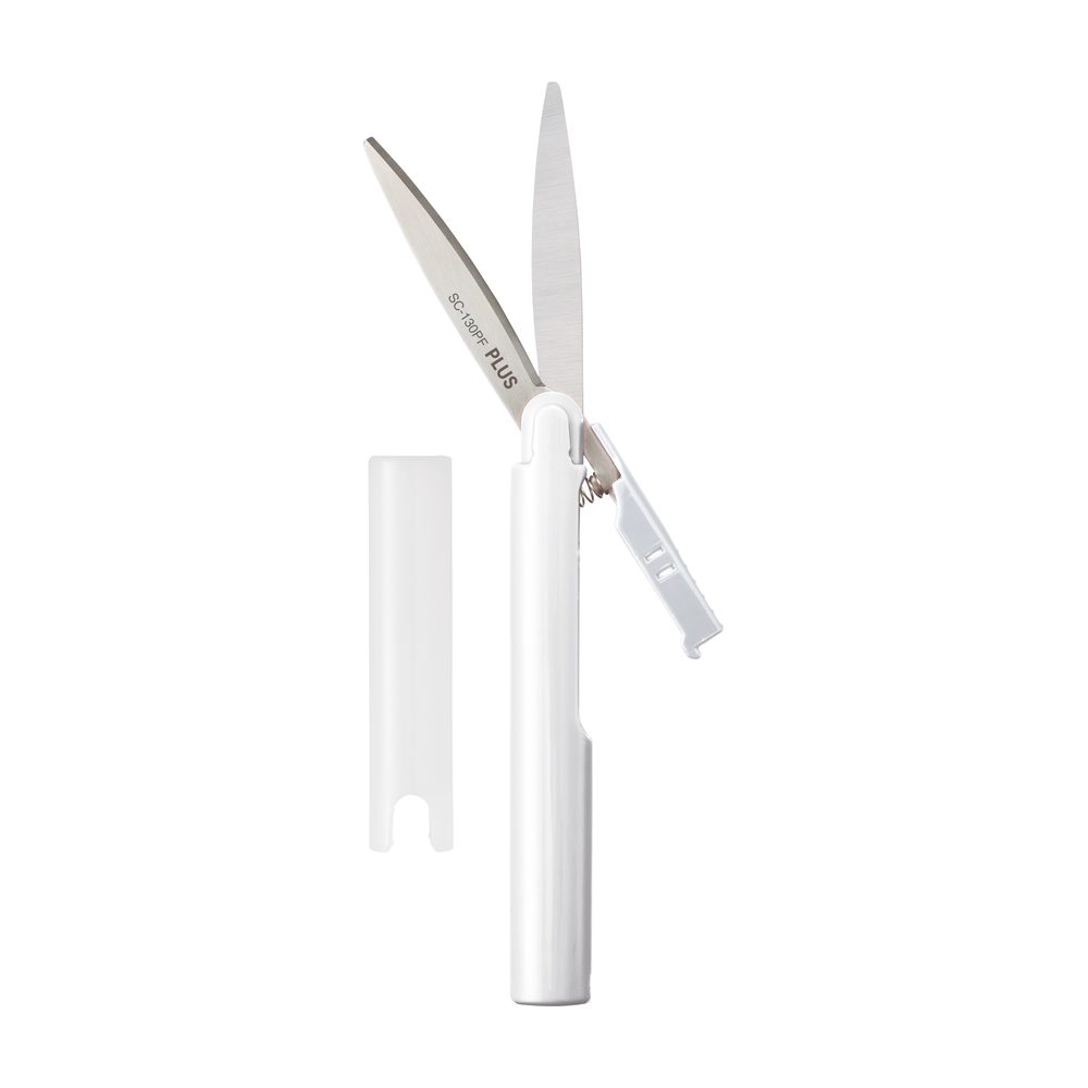 Forbici PLUS Pocket Scissors bianco SC-130PF